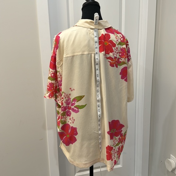 Free People Share Good Vibes Buttondown Shirt - Picture 4 of 8